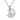 Ashes Keepsake You Left Paw Prints On My Heart Moon Urn Necklace For Dog Ashes, Stainless Steel Pet Cremation Jewelry