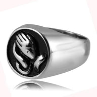 Ashes Keepsake Drip Hand Urn Ring For Men and Women, Cremation Jewelry, Ashes Ring