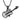 Ashes Keepsake Guitar Urn Necklace Holder For Musician’s Memory, Silver or Black Cremation Jewelry Pendant