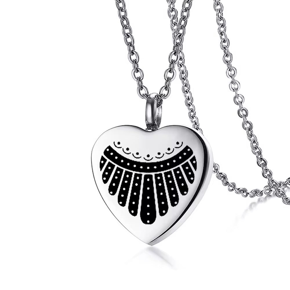 Ashes Keepsake Sisters Heart Urn Necklace For Cremains, Not Only Sisters By Blood But Sisters By Heart Ashes Pendant