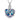 Ashes Keepsake Tree Of Life Urn Necklace With Blue or Purple Zirconia Crystal, Cremation Jewelry For Women