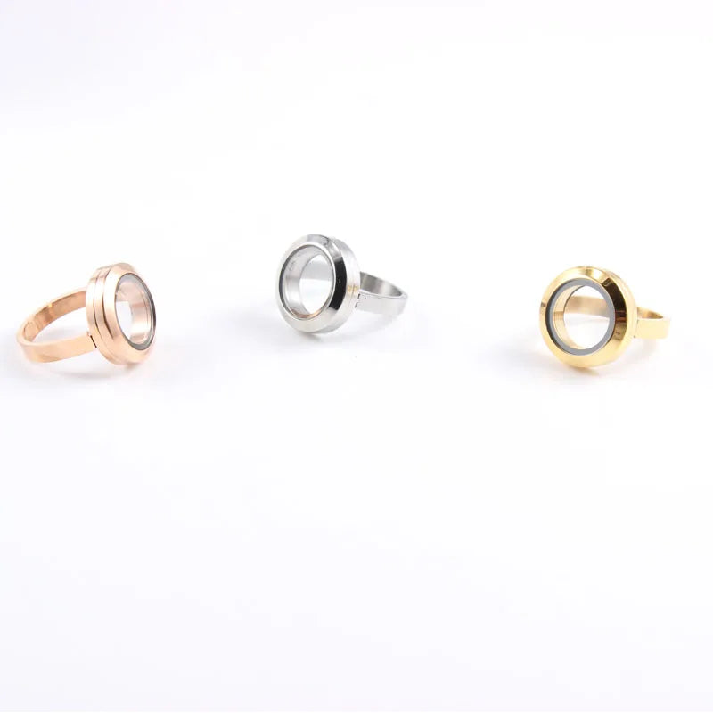 Ashes Ring Floating Locket