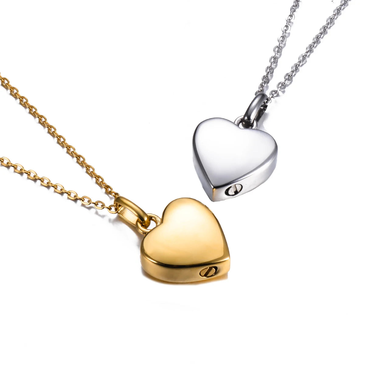 Cremation Jewelry Heart Cremation Urn Necklace