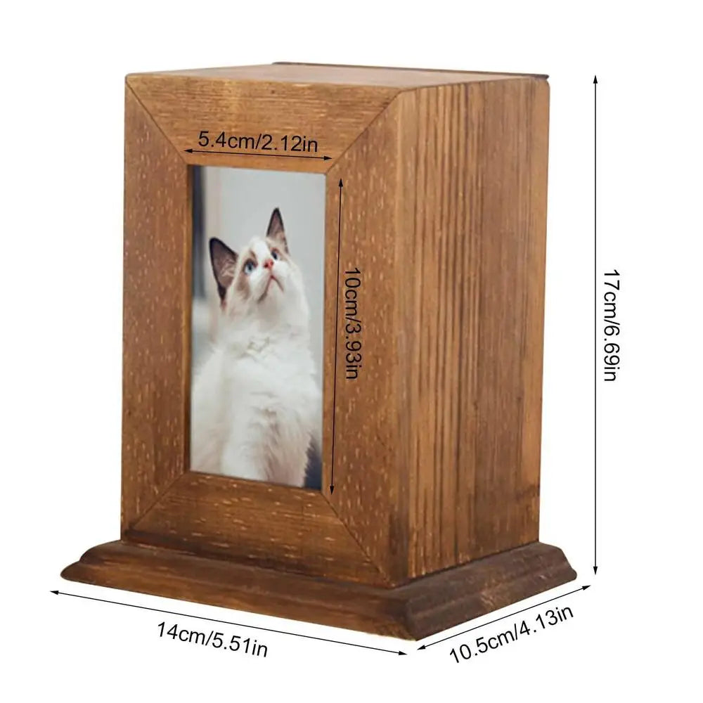 Wooden Pet Ashes Urn
