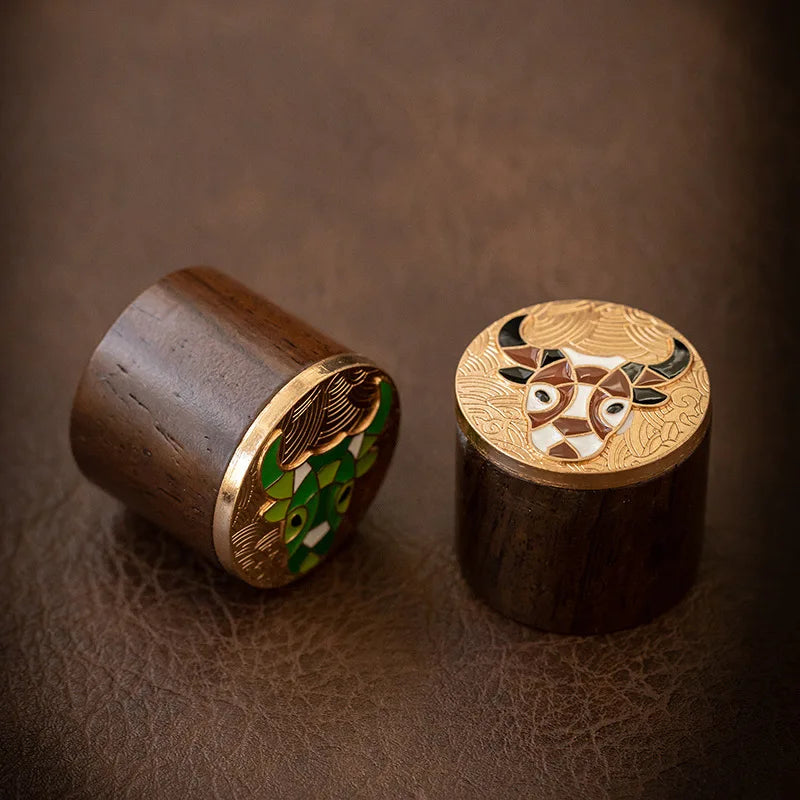 small wooden pet ashes urns