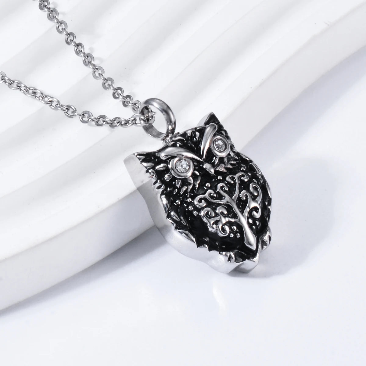 Owl Urn Necklace Cremation Jewelry