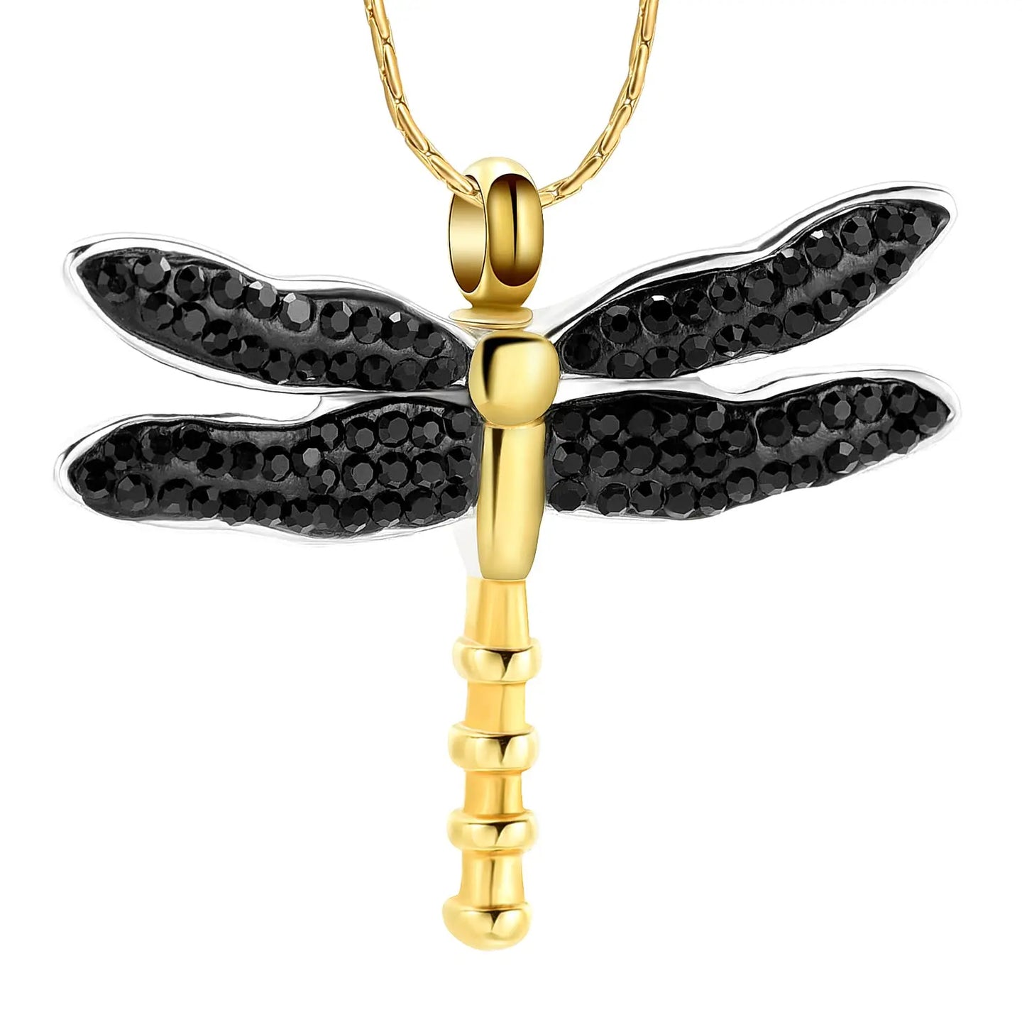 Dragonfly Urn Necklace For Ashes