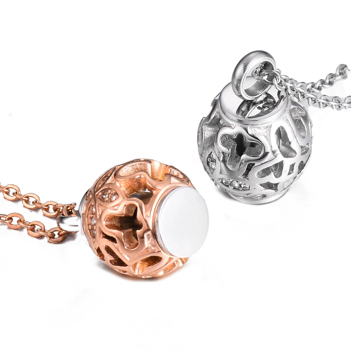 Cremation Jewelry Butterfly Urn Necklace