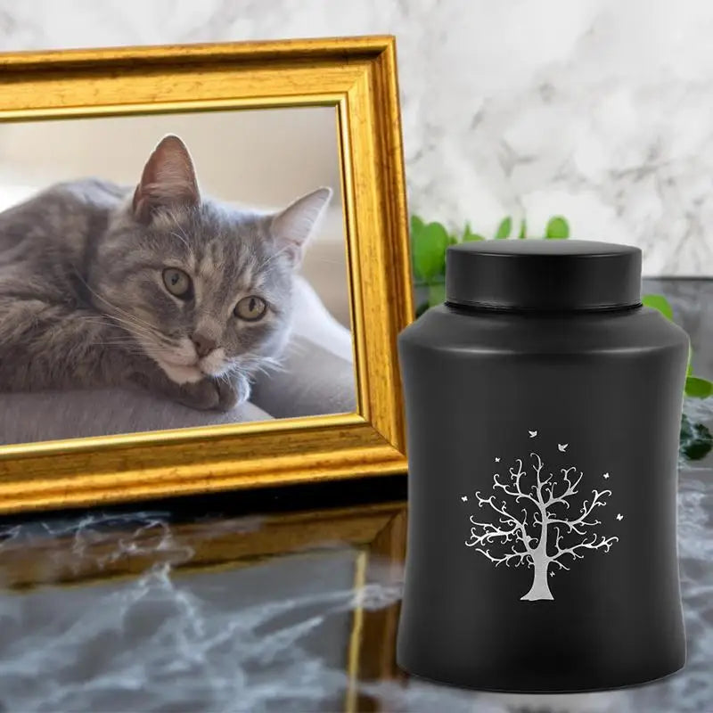 Stainless Steel Pet Urns For Dog & Cat Ashes
