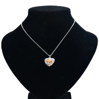 Cremation Jewelry Dove Heart