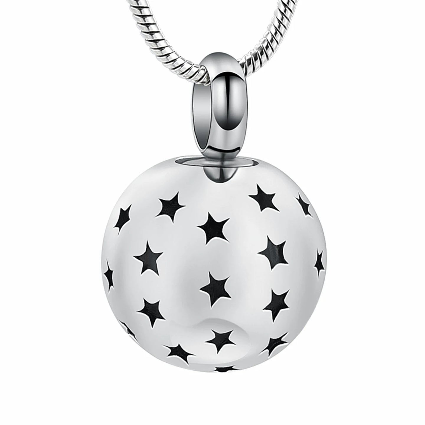 Urn With Stars Coming Out Necklace