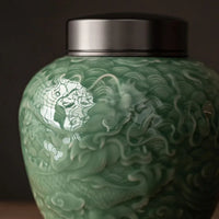 Vintage Urn Funeral Ashes for Human