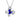 Ashes Keepsake Blue Zircon Butterfly Memorial Necklace, Cremation Jewelry For Remains