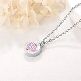 Ashes Keepsake I Used To Be His Angel Now He Is Mine Urn Necklace For Dad’s Ashes Cremation Jewelry