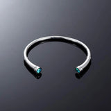 Ashes Keepsake Birthstone Charm Cuff Cremation Urn Bracelet Stainless Steel Expandable