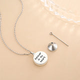 Sterling Silver Tree of Life Heart Urn Necklace