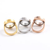 Ashes Ring Floating Locket