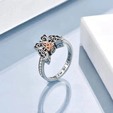 Butterfly Urn Ring For Ashes