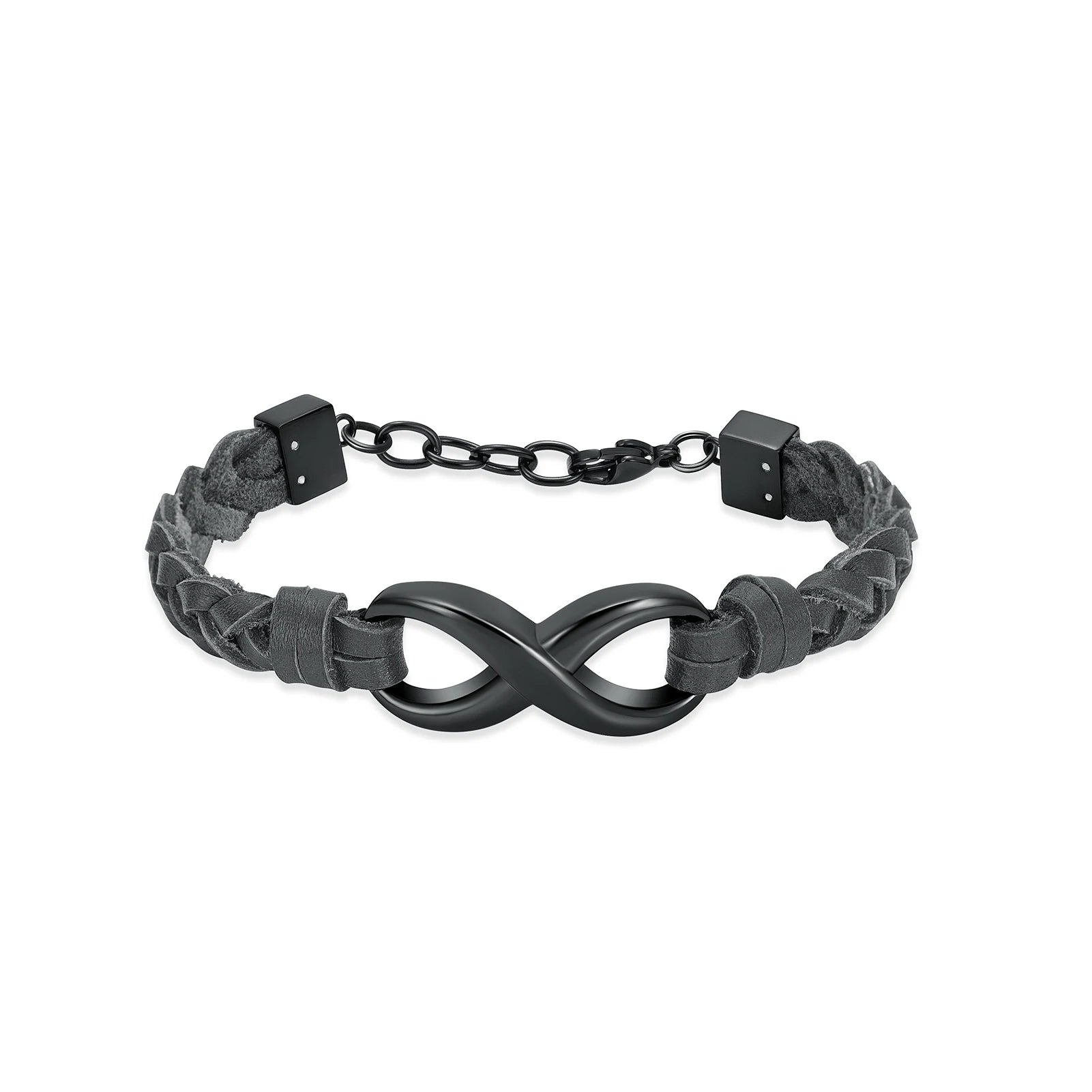 Infinity Men's Urn Bracelet For Ashes Stainless Steel