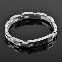 Ashes Keepsake Cremation Bracelet For Ashes / Men's Urn Bracelet For Cremations / Stainless Steel