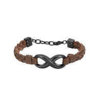 Infinity Men's Urn Bracelet For Ashes Stainless Steel