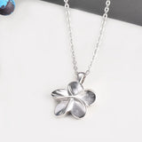 Cremation Jewelry Flower Urn Necklace for Ashes