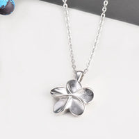 Cremation Jewelry Flower Urn Necklace for Ashes