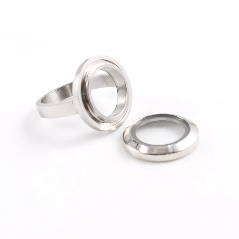 Ashes Ring Floating Locket