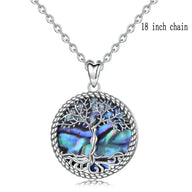 Sterling Silver Tree of Life Urn Pendant