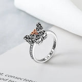 Butterfly Urn Ring For Ashes