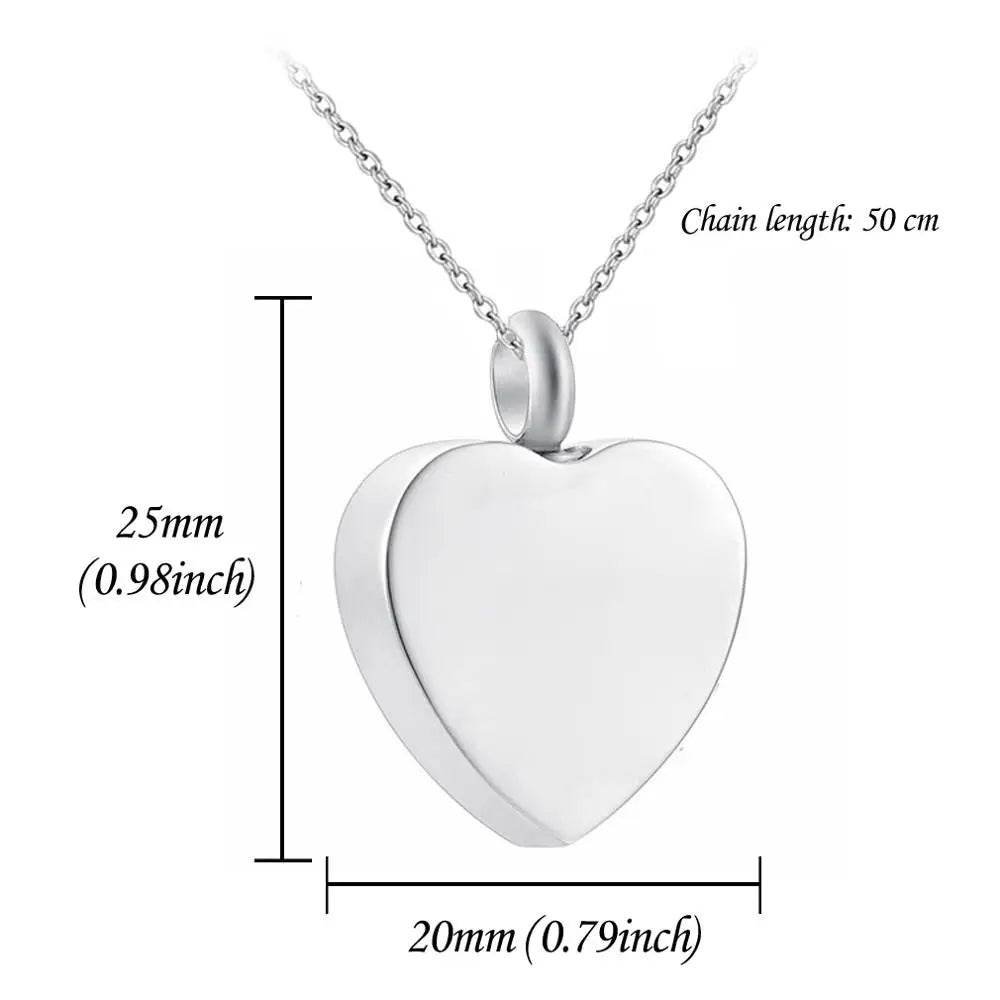 Angel Wings Dog Ashes Necklace