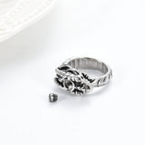 Ouroboros Cremation Ring