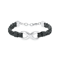 Infinity Men's Urn Bracelet For Ashes Stainless Steel