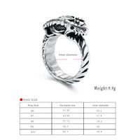 Ouroboros Cremation Ring