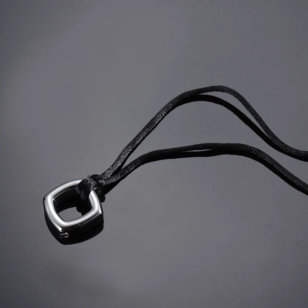 Ashes Keepsake Hollow Square Mini Urn Necklace For Cremation Ashes