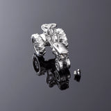 Ashes Keepsake Tractor Urn Necklace For Men  316L Stainless Steel Cremation Jewelry