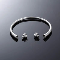 Ashes Keepsake Birthstone Charm Cuff Cremation Urn Bracelet Stainless Steel Expandable