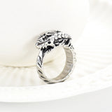 Ouroboros Cremation Ring
