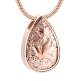 Ashes Keepsake Hummingbird Urn Necklace Cremation Jewelry Keepsake Stainless Steel