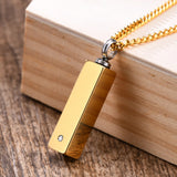 Ashes Keepsake Mens Urn Necklace With Custom Engraving Personalized Cremation Jewelry
