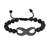 Infinity Men's Urn Bracelet For Ashes Stainless Steel