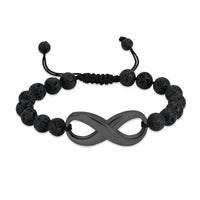 Infinity Men's Urn Bracelet For Ashes Stainless Steel