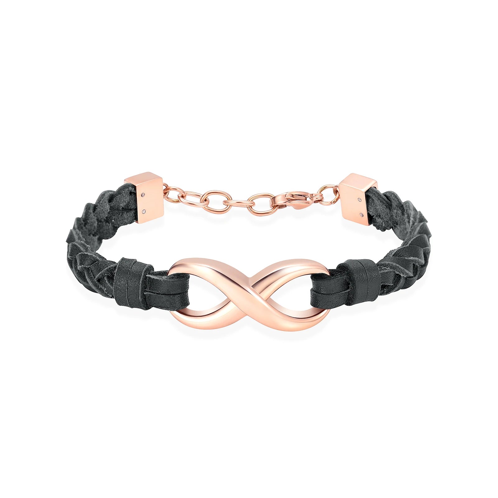 Infinity Men's Urn Bracelet For Ashes Stainless Steel
