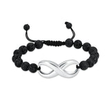 Infinity Men's Urn Bracelet For Ashes Stainless Steel