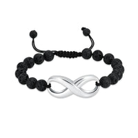 Infinity Men's Urn Bracelet For Ashes Stainless Steel