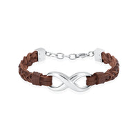 Infinity Men's Urn Bracelet For Ashes Stainless Steel