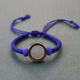 Ashes Keepsake Cremation Jewelry Stainless Steel Memorial Glass Urn Bracelet For Ashes