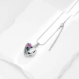 Butterfly Ashes Necklace Cremation Jewelry Stainless Steel