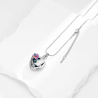 Butterfly Ashes Necklace Cremation Jewelry Stainless Steel