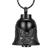 Eagle Bell Urn Pendant For Ashes Stainless Steel